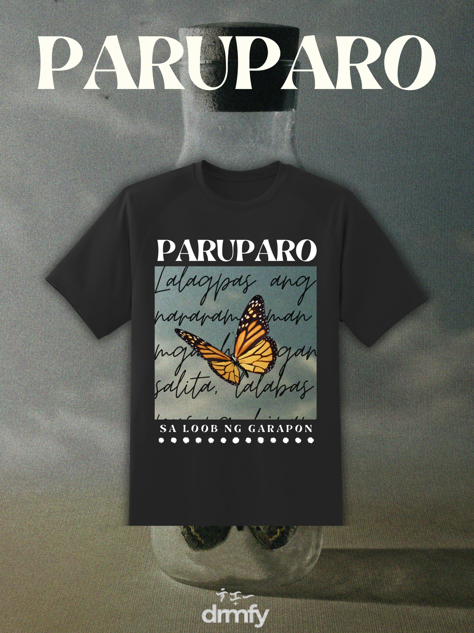 157 | Paro paro sa loob ng garapon | SHIRT